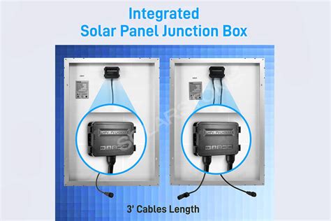 solar panel junction box up stairs|solar panel junction box dimensions.